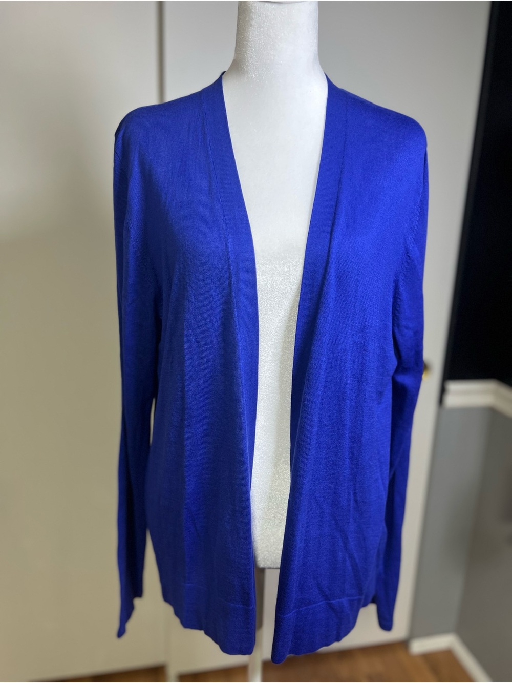 Old Navy Open-Front Cobalt Blue Cardigan Sweater